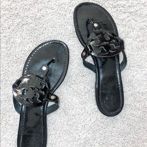 Black Tory Burch Miller Sandal